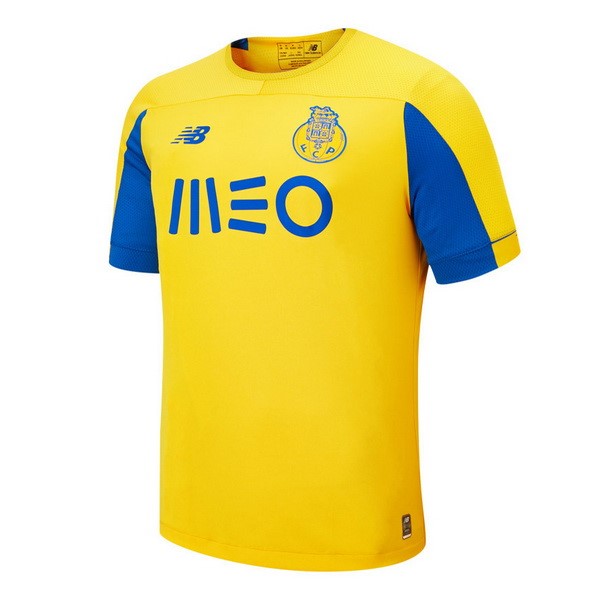 Camiseta FC Oporto Replica Segunda Ropa 2019/20 Amarillo